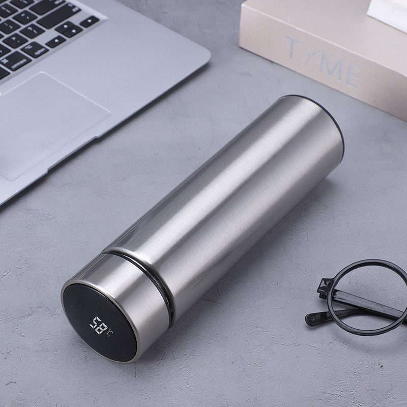 Smart Temperature Measurement Insulated Cup 304 Stainless Steel Water Cup Portable Home Cup Gift Cup Wholesale Engraving